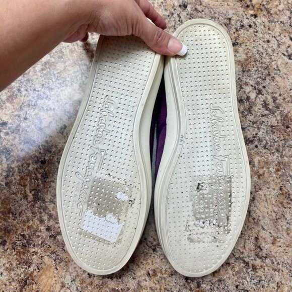 SALVATORE FERRAGAMO Slip-On Sneakers 7 - Picture 12 of 14